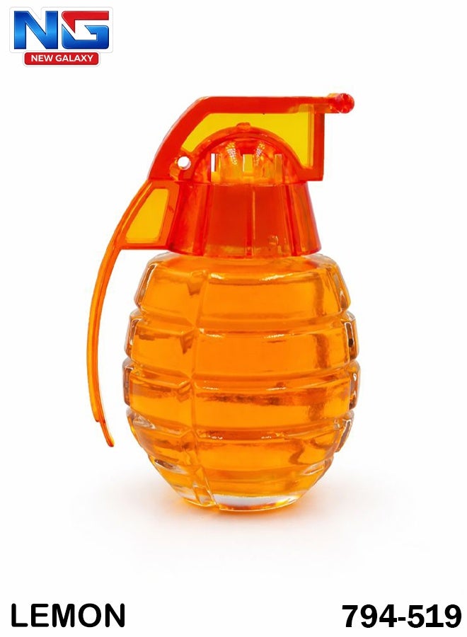 NG Grenade-Style Gel Air Freshener for Car, Home and Office, Long-Lasting Fresh Lemon Fragrance, Leakproof All-Weather Performance, Compact Dashboard and Cup Holder Air Freshener, Odour Control for Living Spaces - 794-519 - Image 1